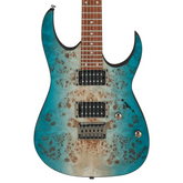 Ibanez RG421PB‑CHF Electric Guitar – Caribbean Shoreline Flat